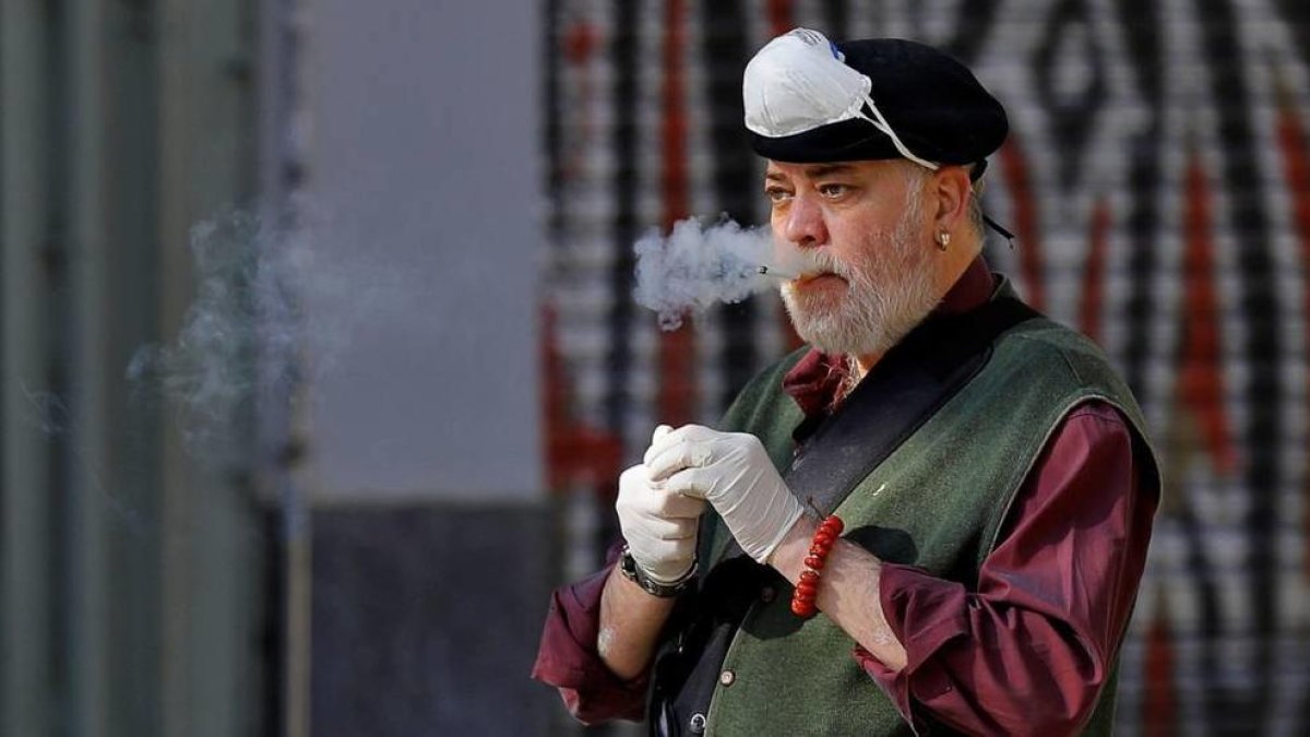 mascarilla, fumar, tabaco, coronavirus