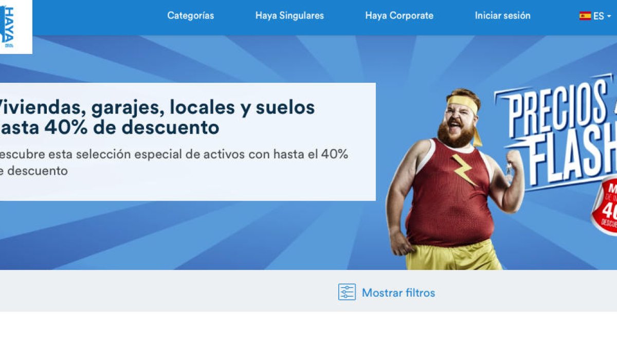 El portal Haya llença una campanya de 6.000 immobles amb descomptes de fins al 40%