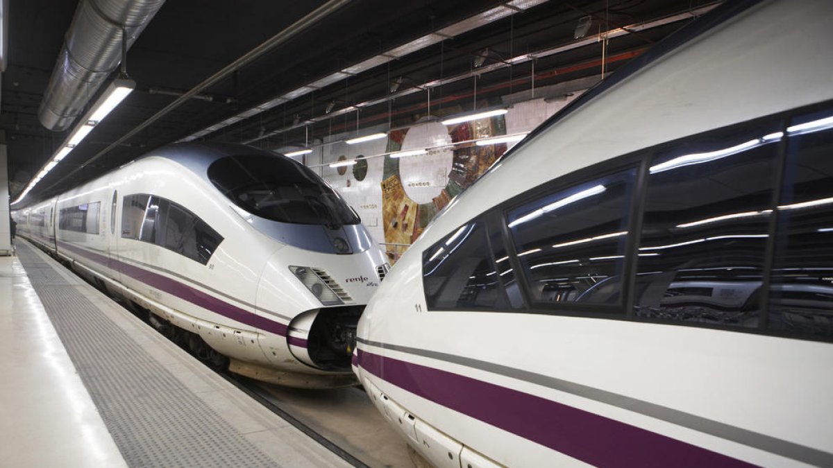 AVE, tren, Renfe, Camp Tarragona, Estació tren