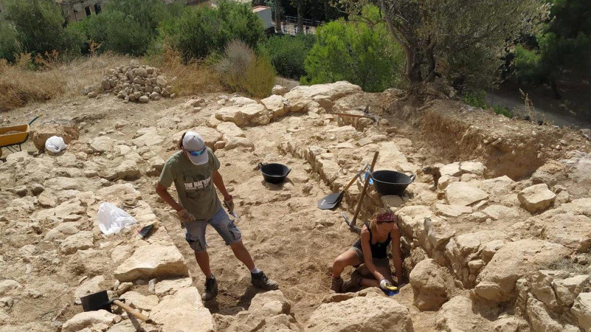 poblat ibèric de Assut de Tivenys, Baix Ebre, arqueologia
