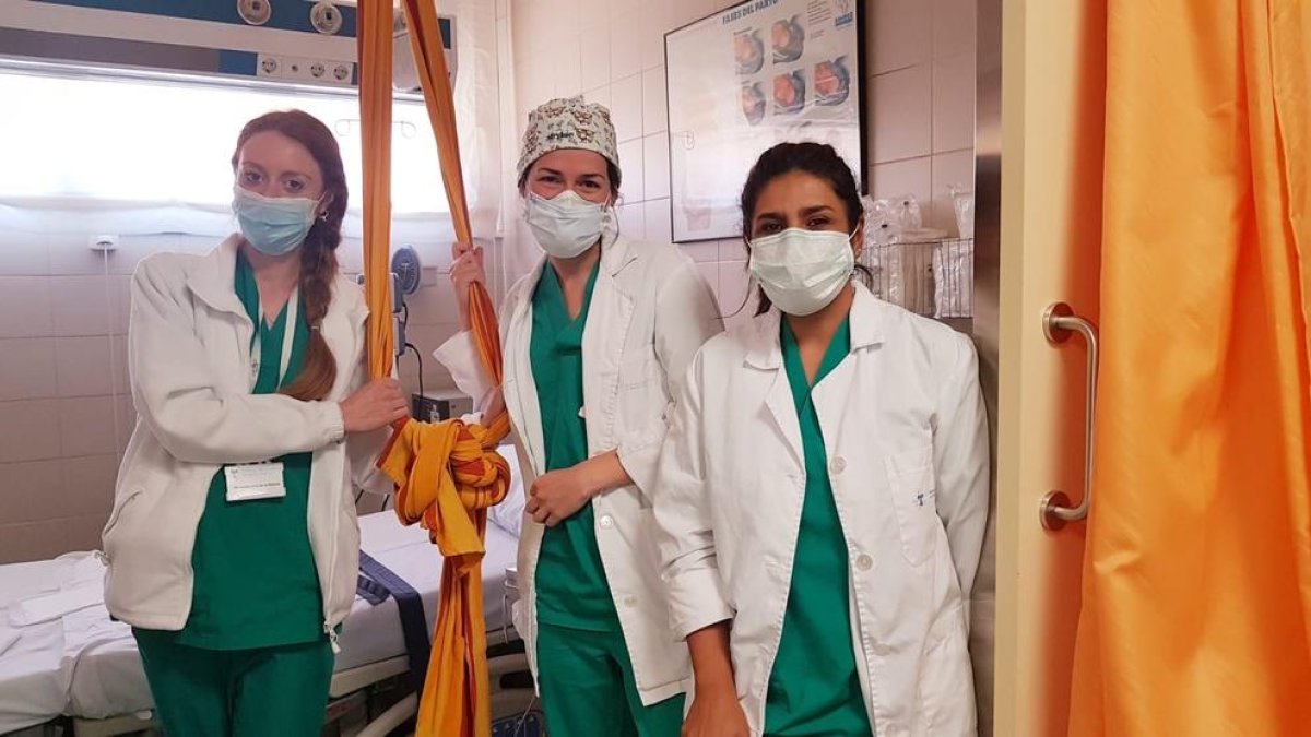 «Se intenta que las embarazadas vengan al hospital el menos posible»
