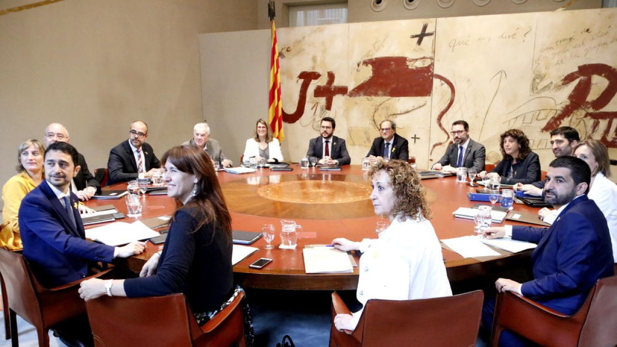 El Govern de Torra ha patit 7 canvis a les conselleries en poc més de dos anys