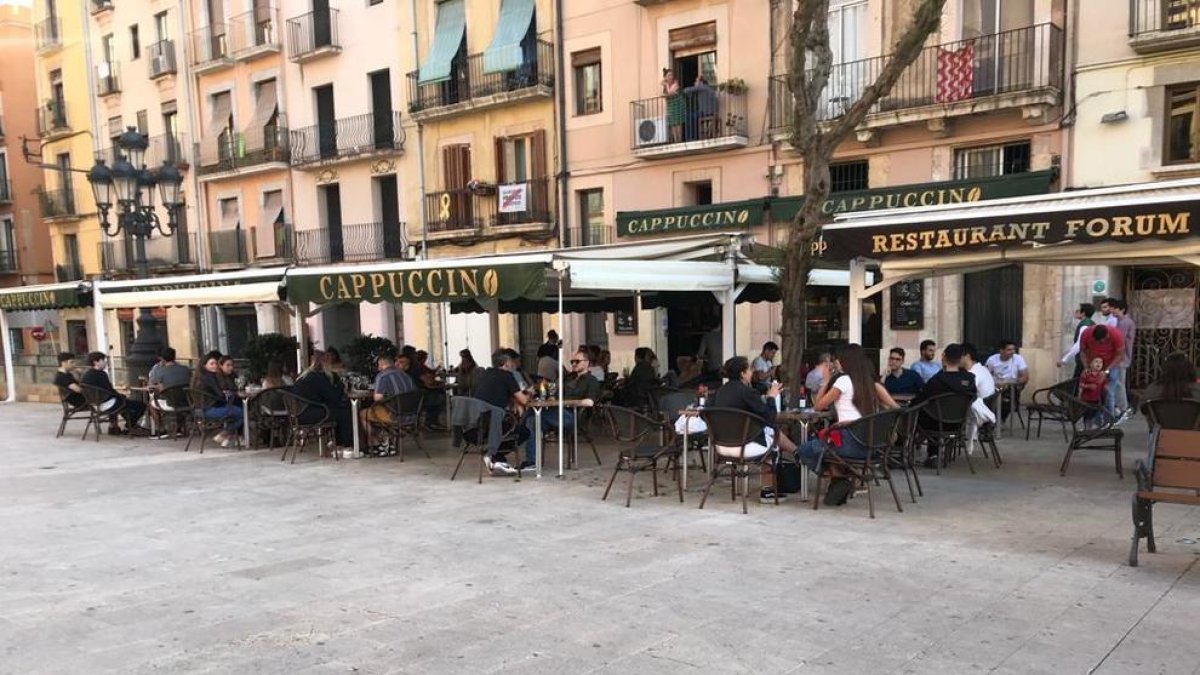 terrassa, Tarragona, covid-19, coronavirus, plaça de la Font