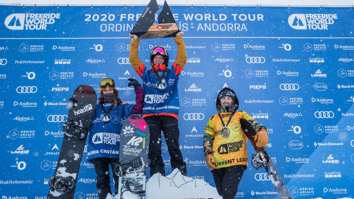 Castán aconsegueix el seu primer podi a l'elit del Freeride World Tour
