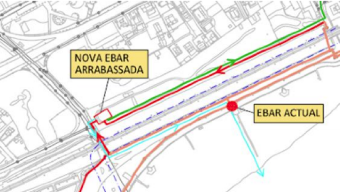Ematsa cambiará de lugar|sitio los abombamientos|bombeos del Arrebatamiento y la Larga