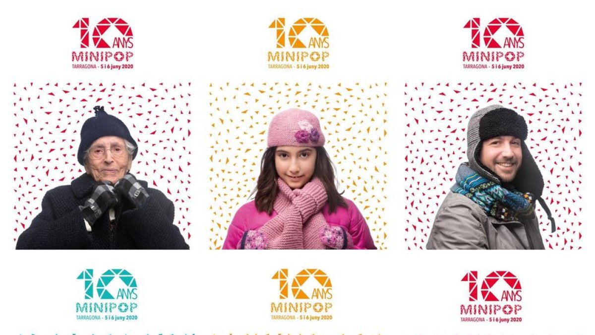 El cartell del 10è aniversari del Minipop 'premia' els seguidors fidels