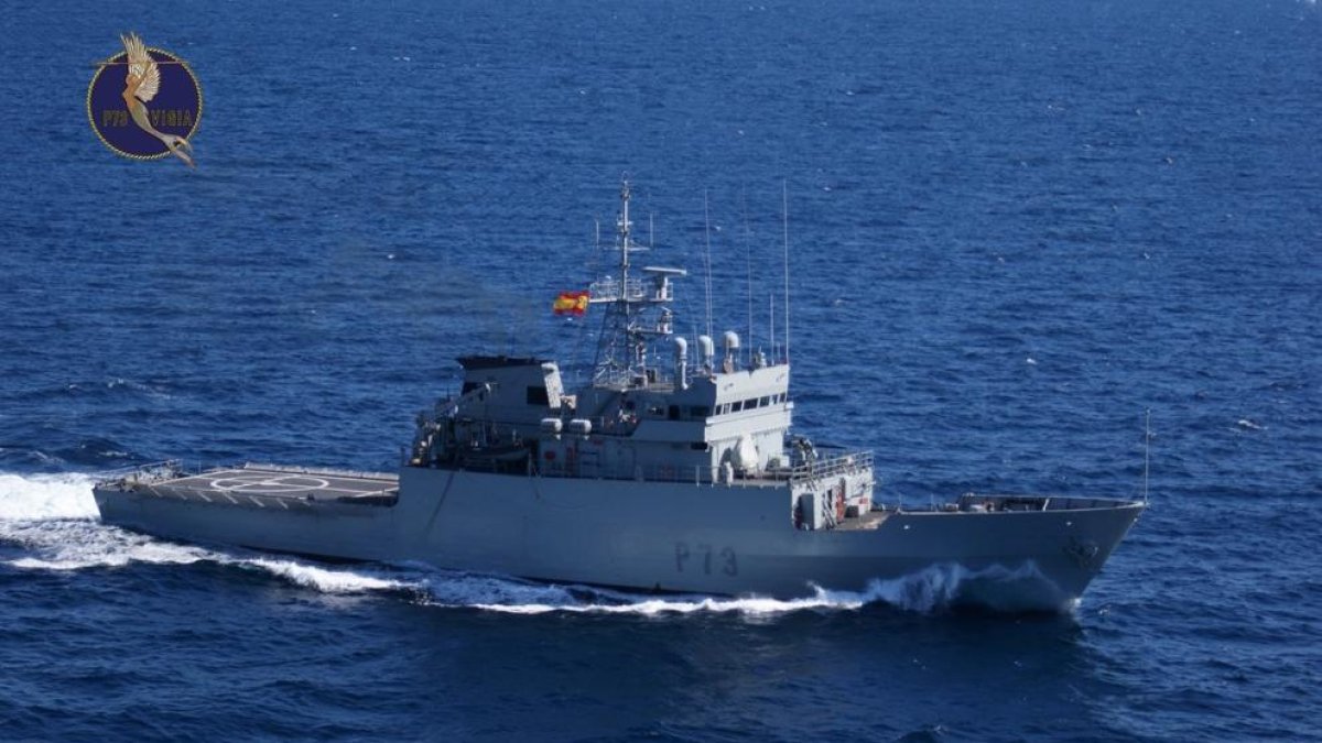 Un patruller de l'Armada farà escala a Tarragona