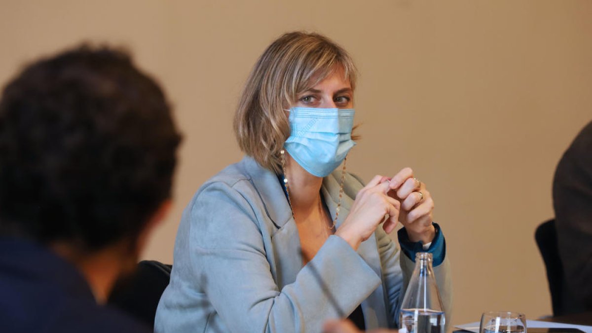 La consejera|consellera de Salud, Alba Vergés.