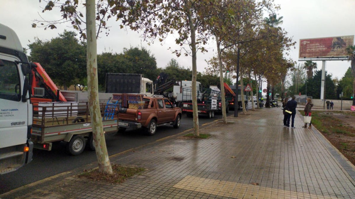 Apicultores ebrenses secundan la protesta en contra de la normativa valenciana que limita la producción de miel de naranjo