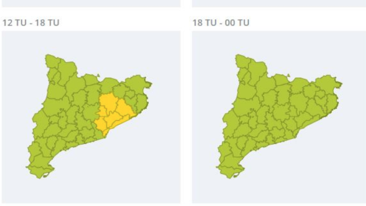 Protecció Civil desactiva el pla Inuncat però alerta de més pluges intenses al litoral i prelitoral