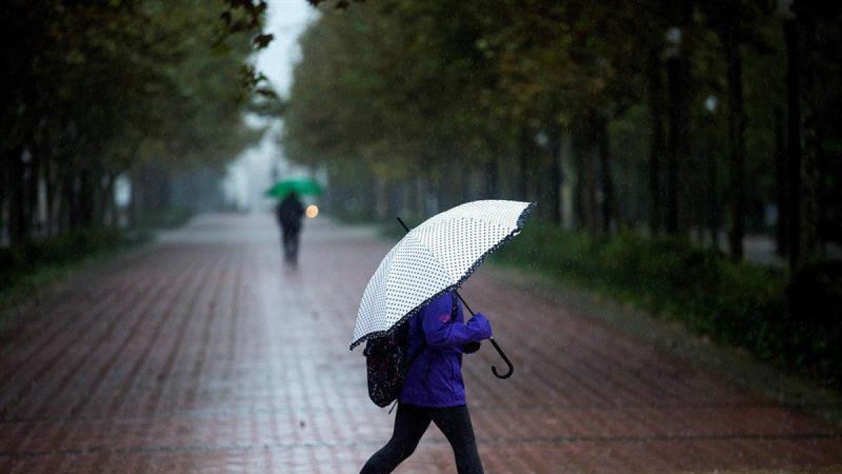 pluja, paraigües