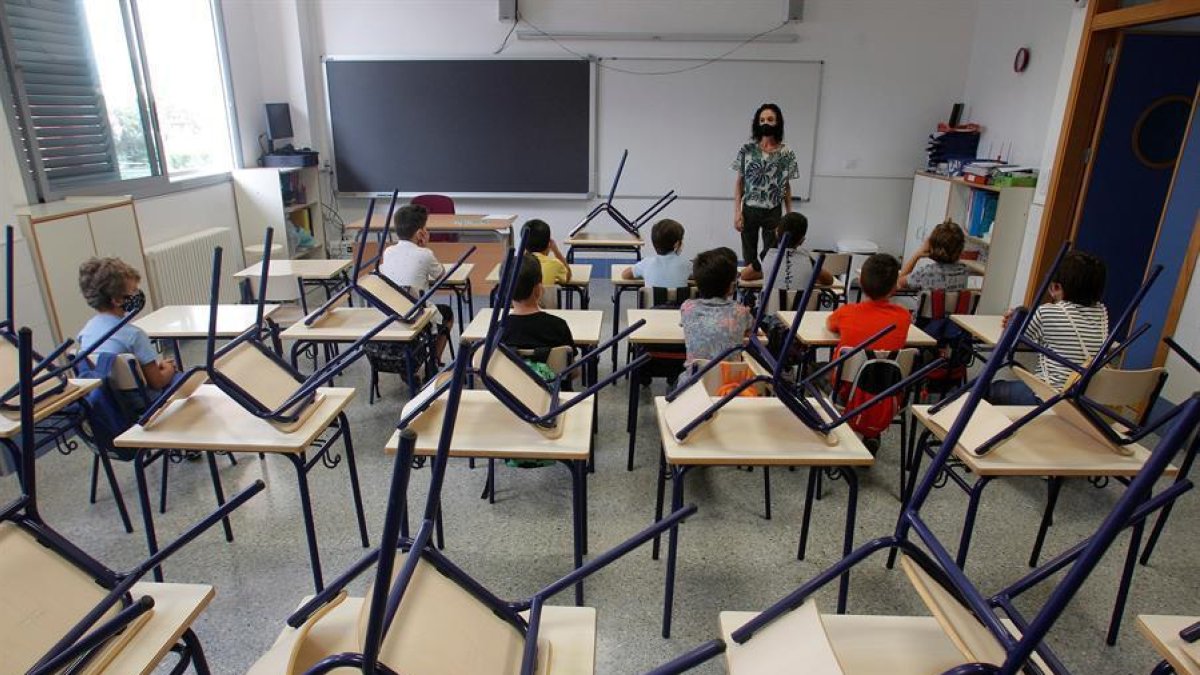 El curs escolar començarà amb 1.587.395 alumnes, 9.451 menys que l'anterior