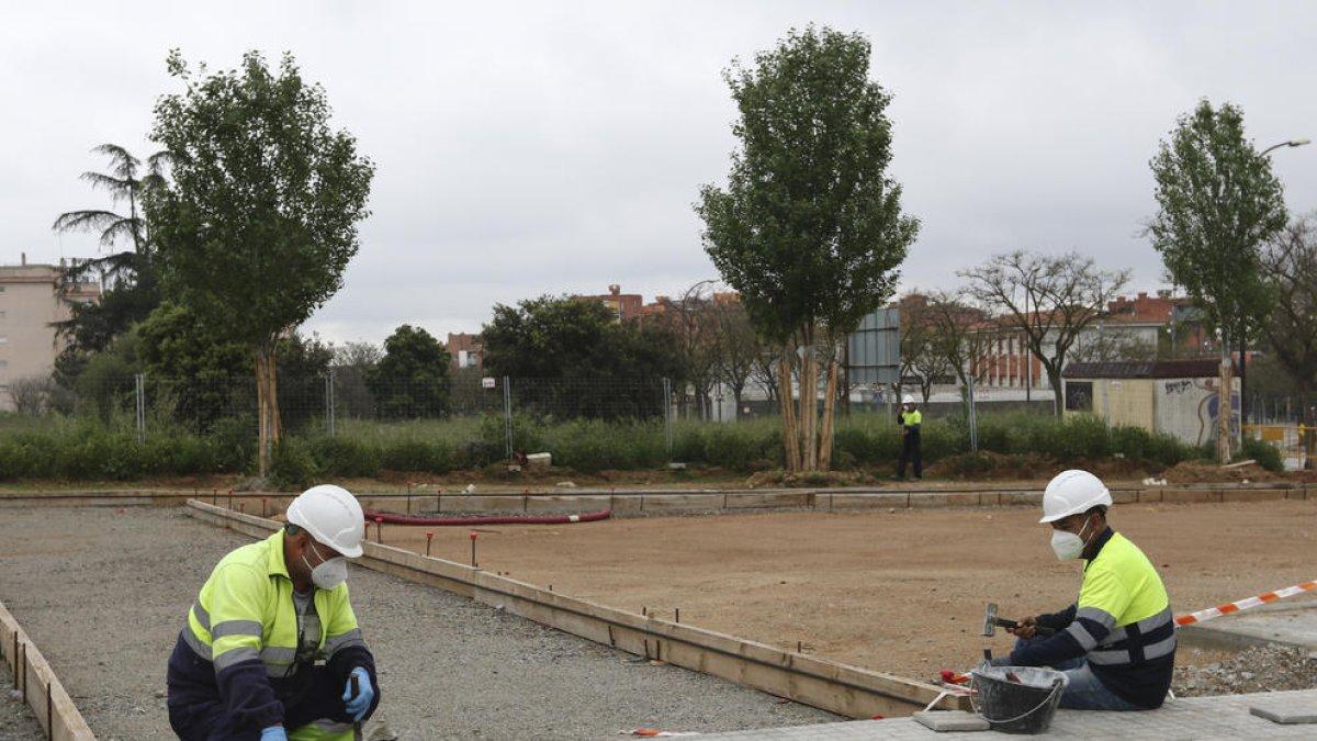 Devuelven|Vuelven las obras en la Boca de la Mina y los nuevos poliligeros
