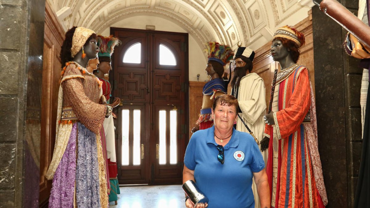 «Me gustaría demostar que las mujeres también podemos llevar todos los gegants»