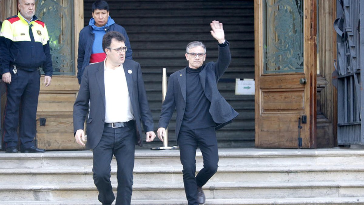 Jové i Salvadó es neguen a declarar al TSJC i es remeten als seus recursos contra el processament