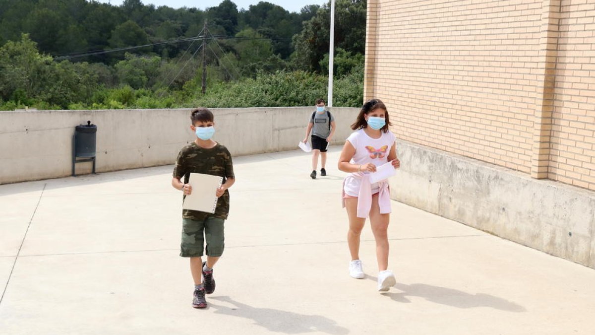 Bargalló afirma que la reapertura de los centros con pocos alumnos «es la prevista»