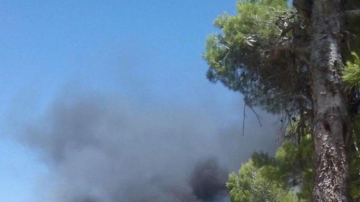 incendi, bombers, tractor, incendi forestal