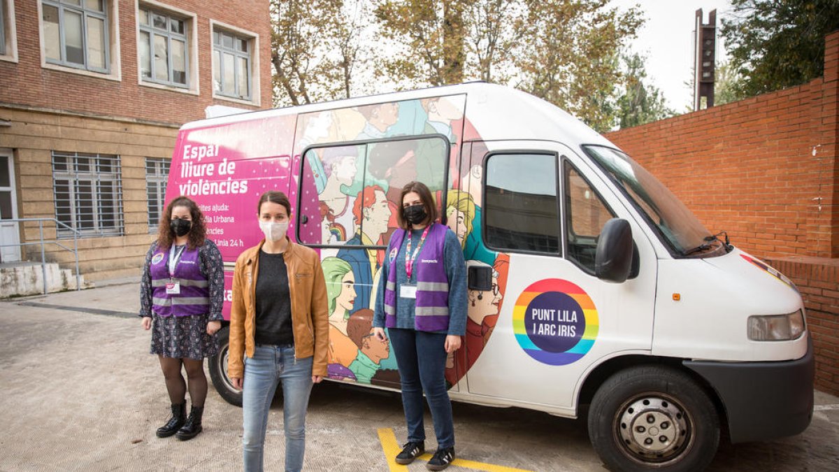 El punto Lila y Arco Iris de Tarragona estrena un servicio que recorrerá la ciudad para asesorar a los usuarios