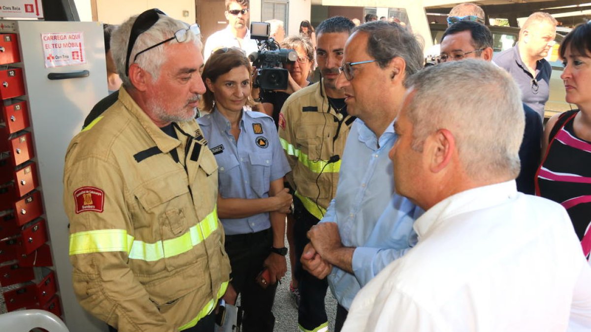 Estabilitzat l'incendi de la Ribera d'Ebre, esperant poder-lo controlar
