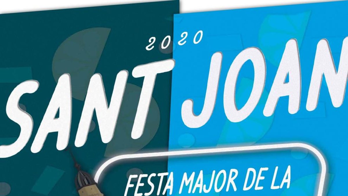 El cartell de Sant Joan de Valls recull tots els elements que conformaran una Festa Major diferent