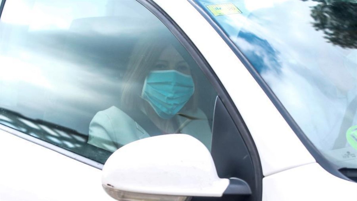 Forcadell sale de Mas de Enric para reprender el voluntariado y el cuidado de su madre