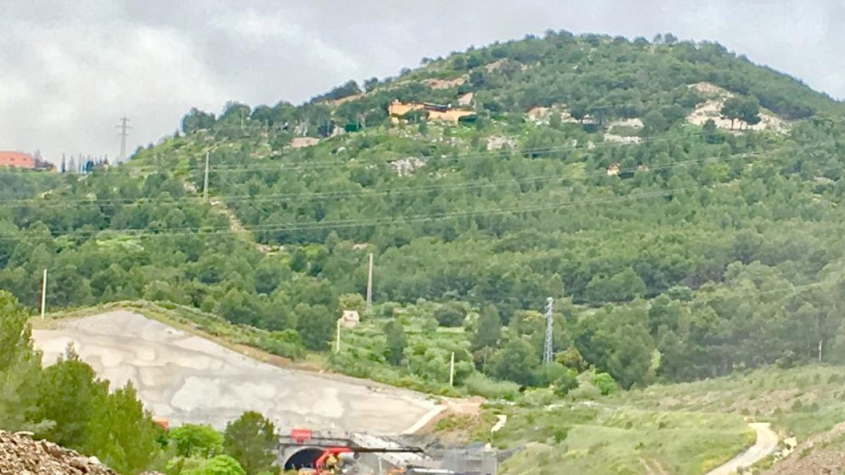 Els treballs al túnel del Coll de Lilla avancen simultàniament a les quatre boques