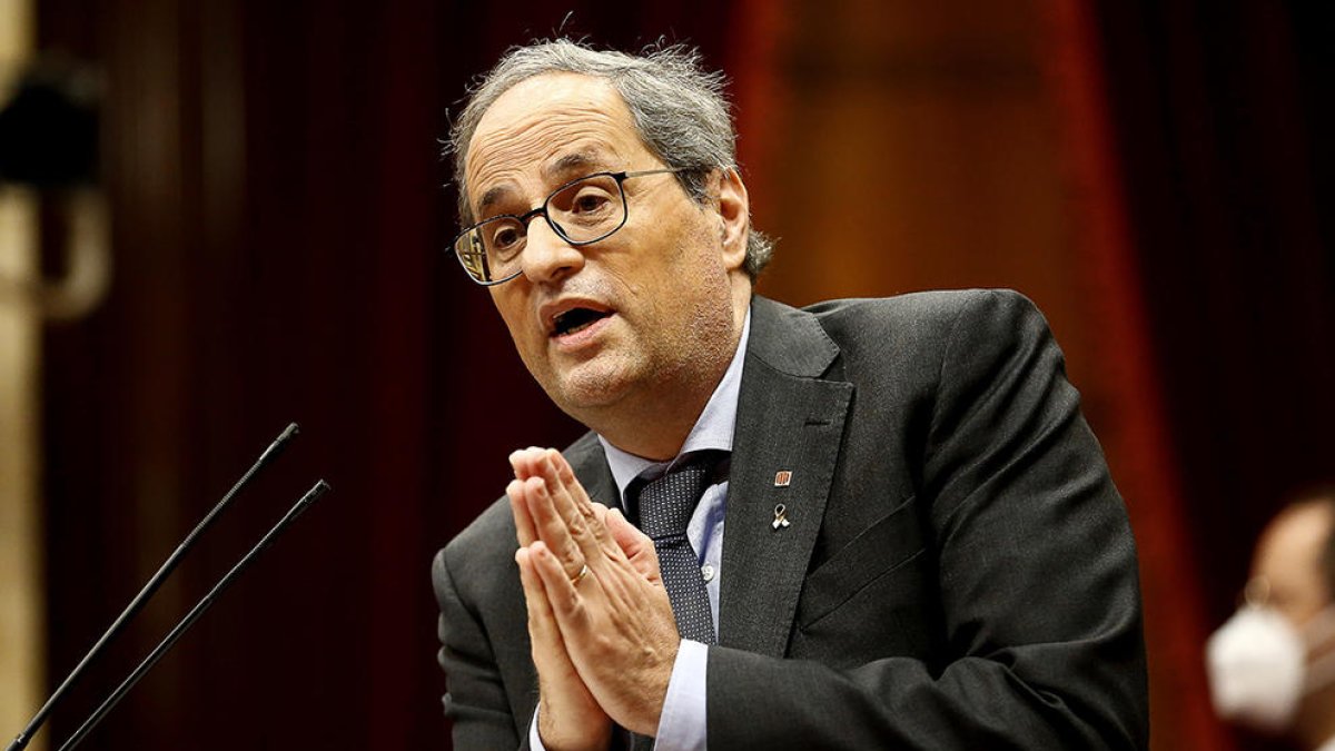 Jornada clave por|para el futuro de Torra: el Supremo revisa su inhabilitación