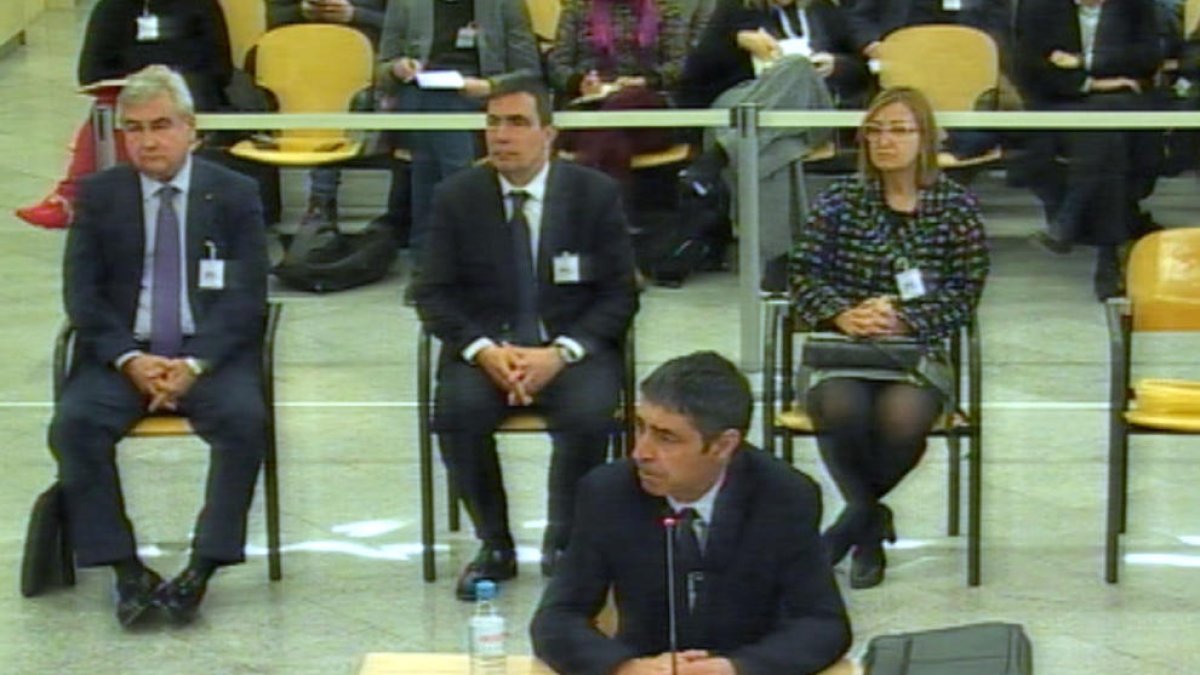 juicio contra excúpula Mossos, mayor Josep Lluís Trapero