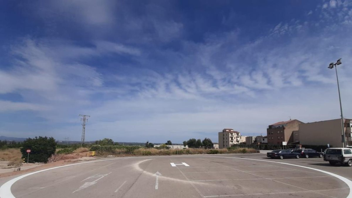 Alcover habilita un heliport que agilitzarà els trasllats d'emergència