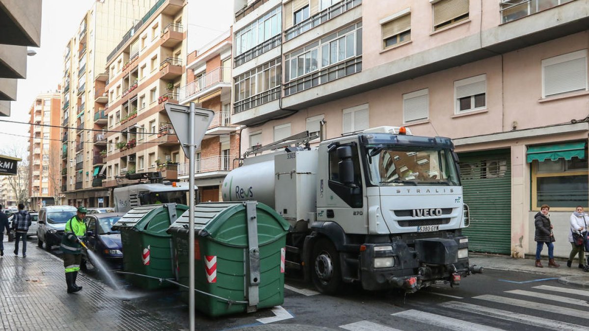 Treballadors de la brossa, reus, FCC