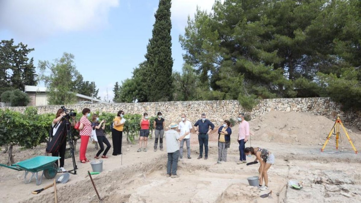 Ponen en marcha un proyecto para recuperar la villa romana del Mas dels Frares