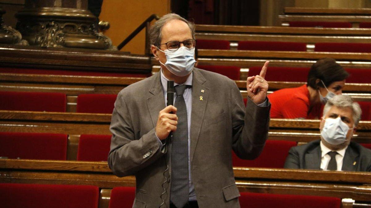 Torra: «Tenemos que volver a organizar un referéndum de autodeterminación»