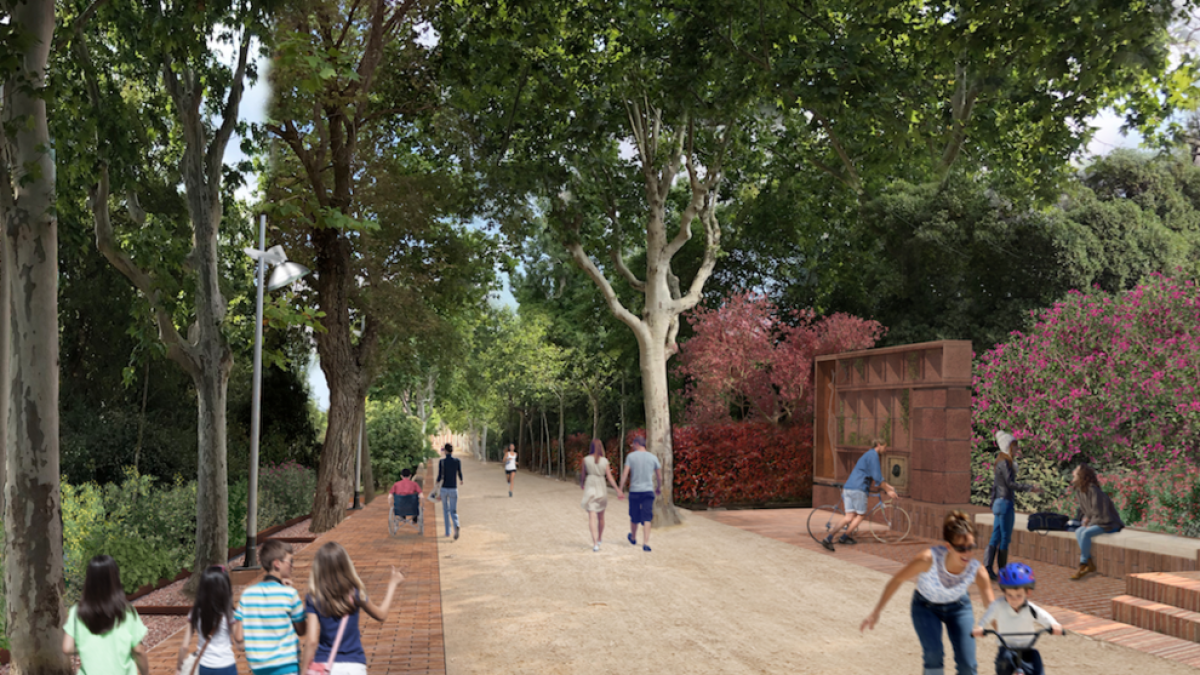 El passeig de la Boca de la Mina de Reus