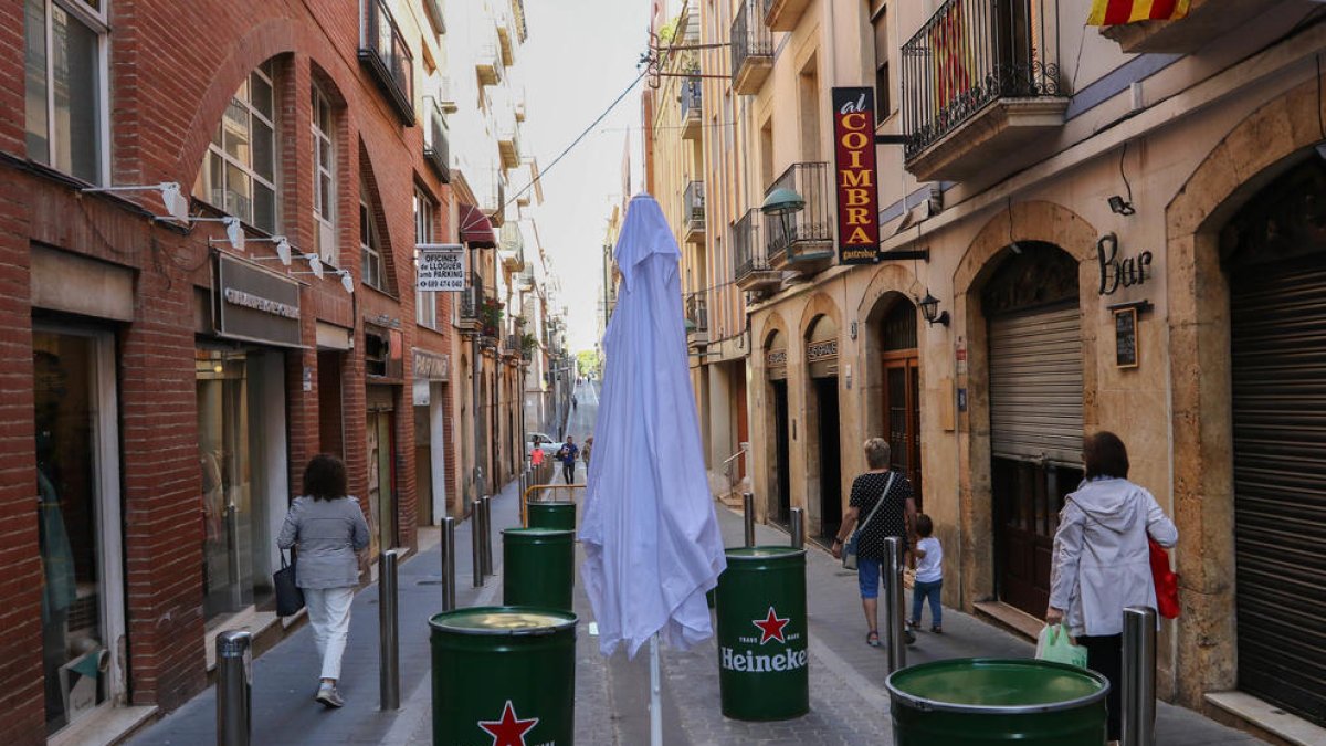 Tarragona Centre rebutja l'augment de terrasses als voltants de Corsini