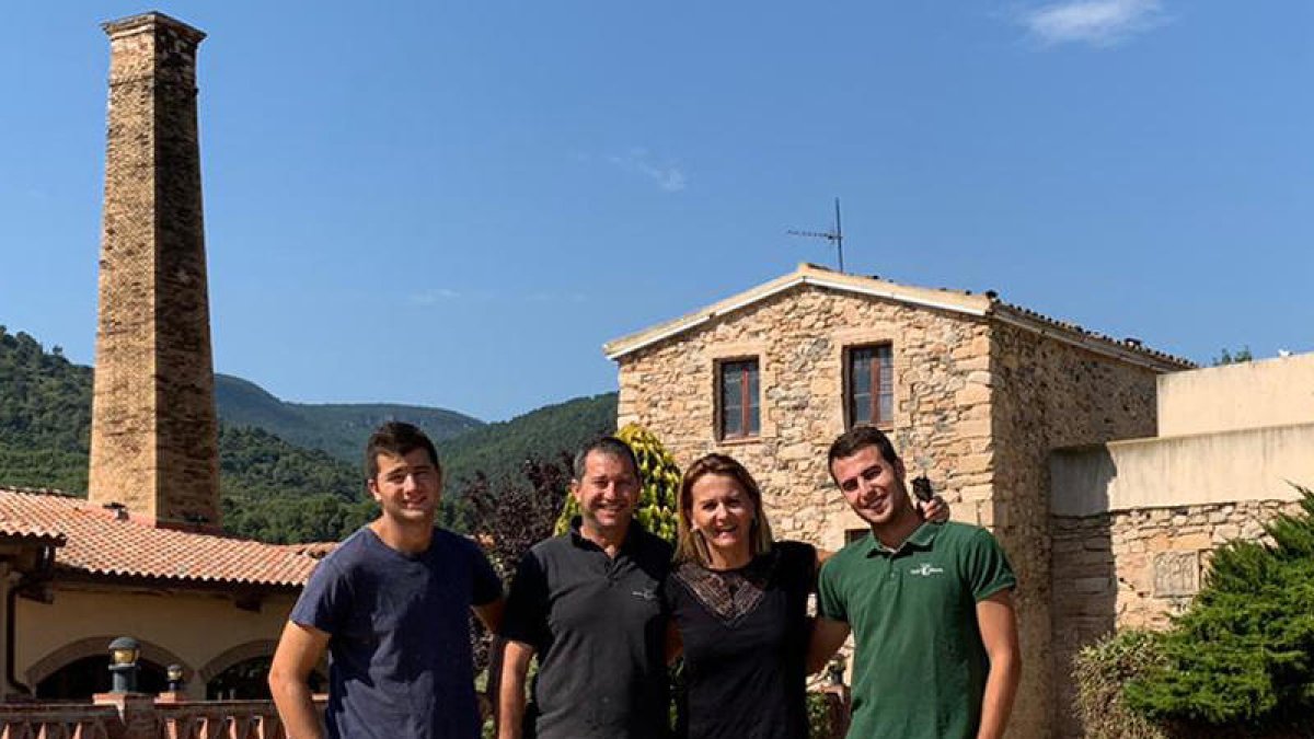 El celler de l'Espluga que desapareció con la riada empieza a reponerse