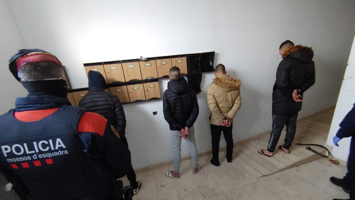 Sis detinguts i set identificats en l'operatiu policial a Calafell per l'onada de robatoris