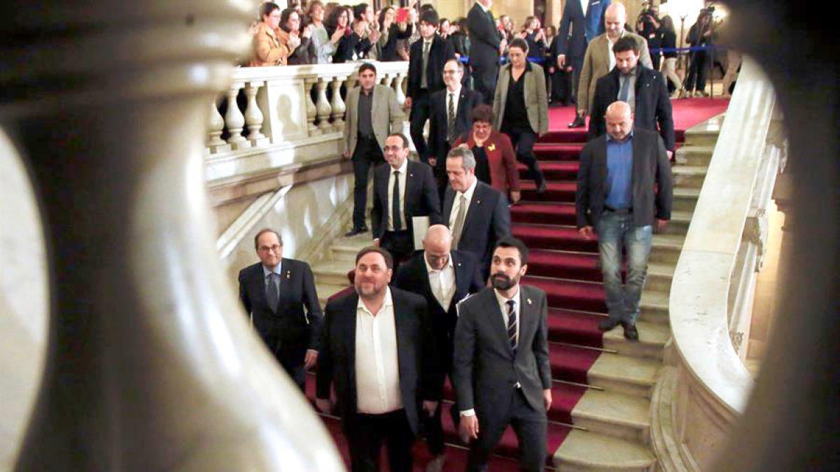 Los presos políticos reivindican diálogo y deploran las peleas|riñas entre JxCat y ERC