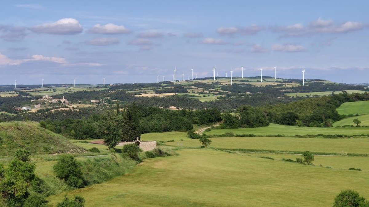 La meitat dels parcs eòlics projectats al Camp de Tarragona reben el vistiplau de la Ponència Ambiental