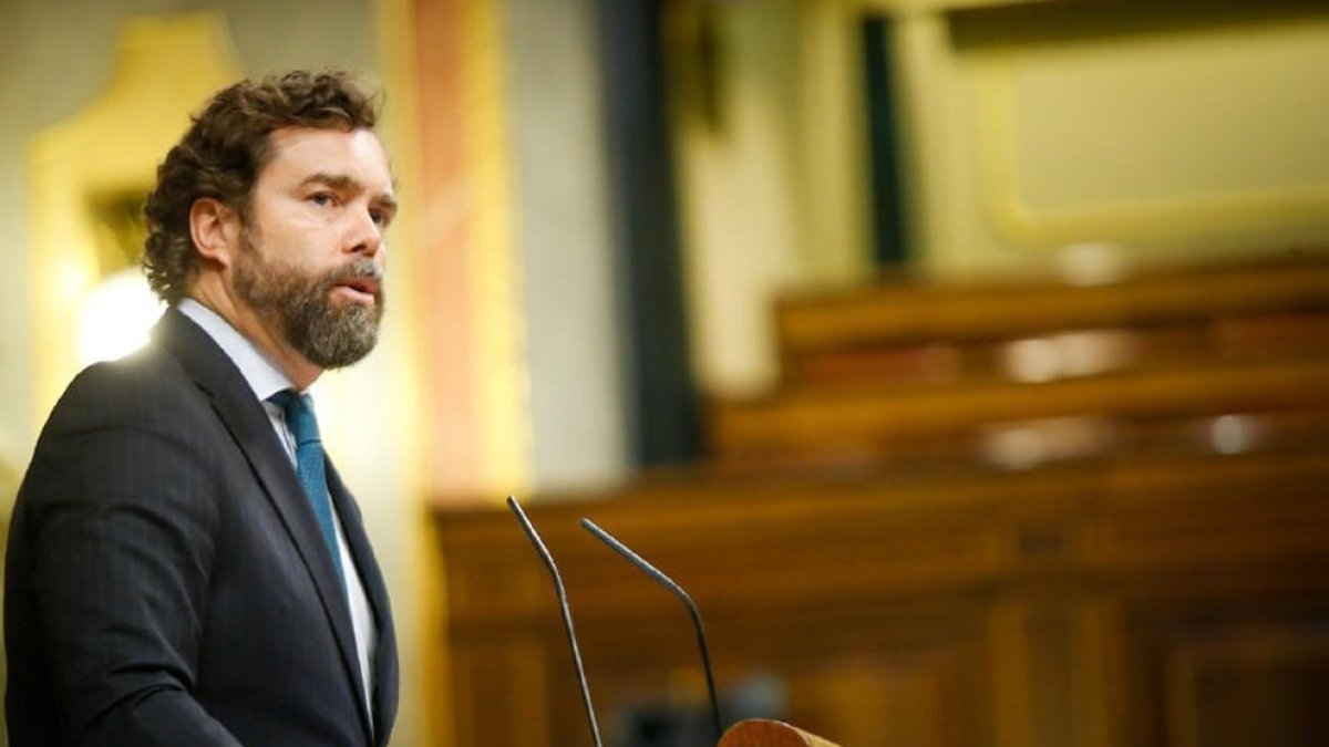 Portavoz de Vox en el Congreso, Iván Espinosa de los Monteros.
