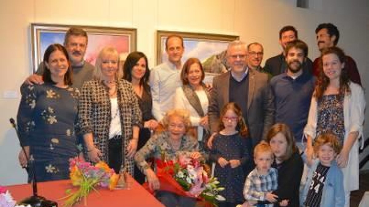 Salou homenatja la Maria Teresa Bargalló gendre, la dona gran, en el marc de la festa major d'hivern