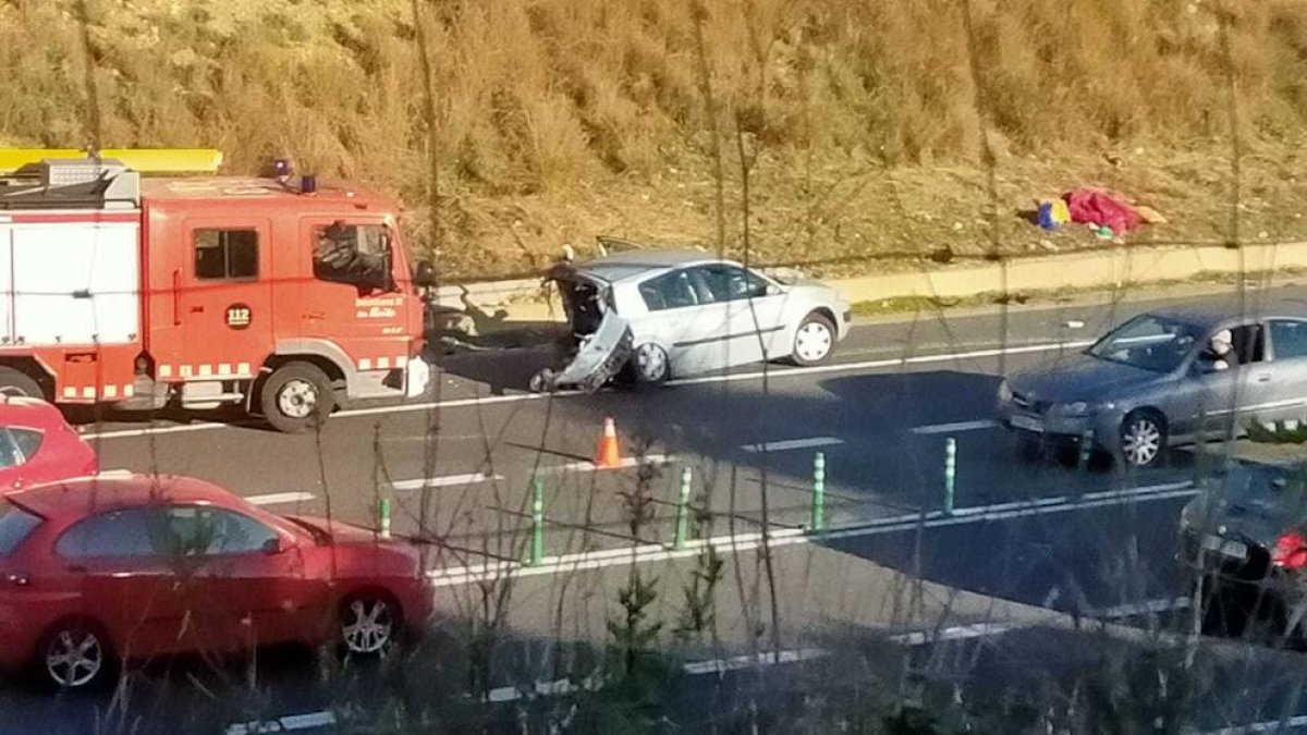 Nuevo accidente en la N-340 a su paso por Altafulla