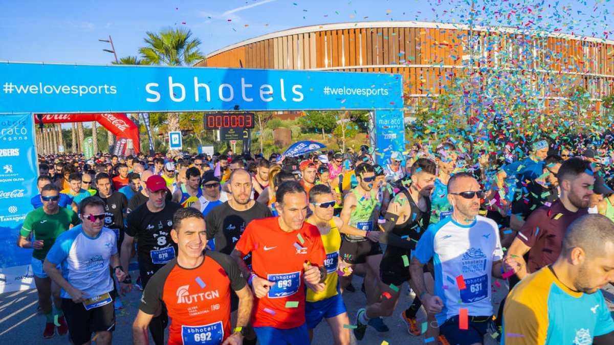 Héctor Franco i Agathe Braud-Zilberstein guanyen la 10a edició de la Marató de Tarragona