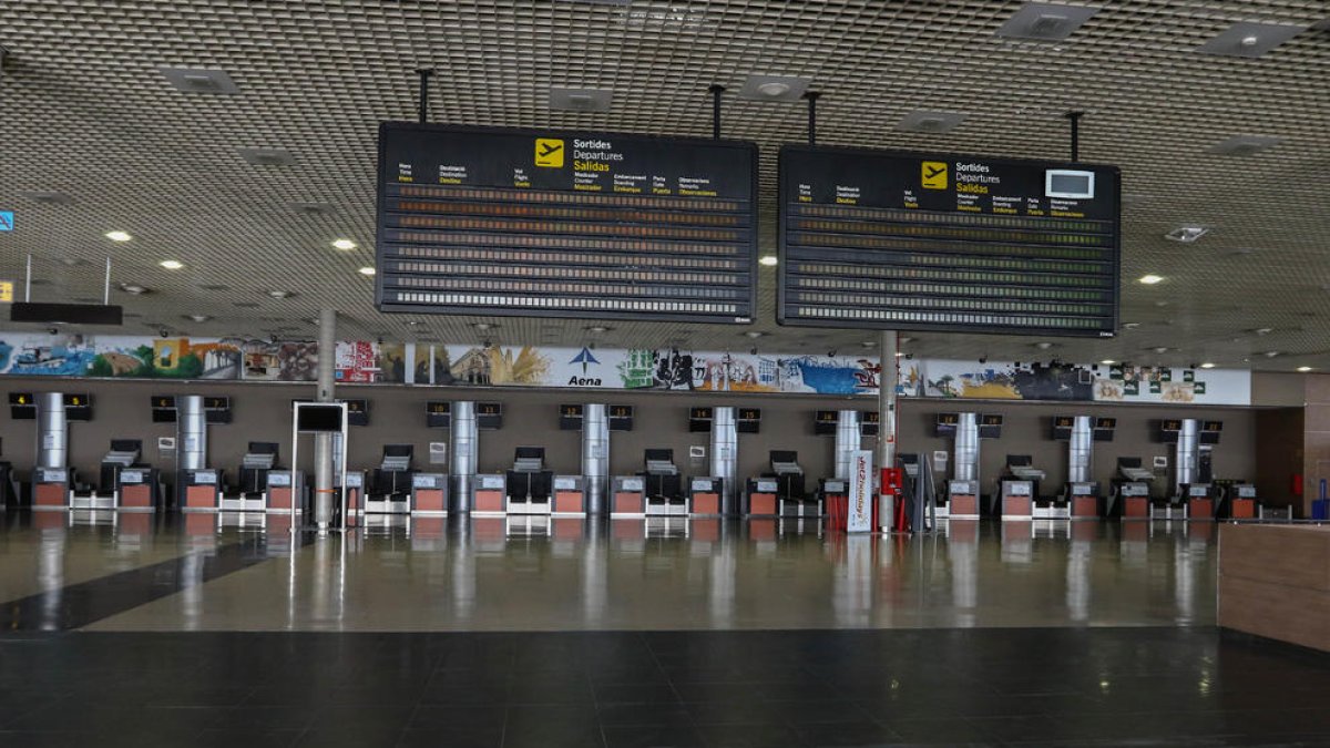 El Aeropuerto de Reus ha dejado de operar 2.240 vuelos durante el estado de alarma