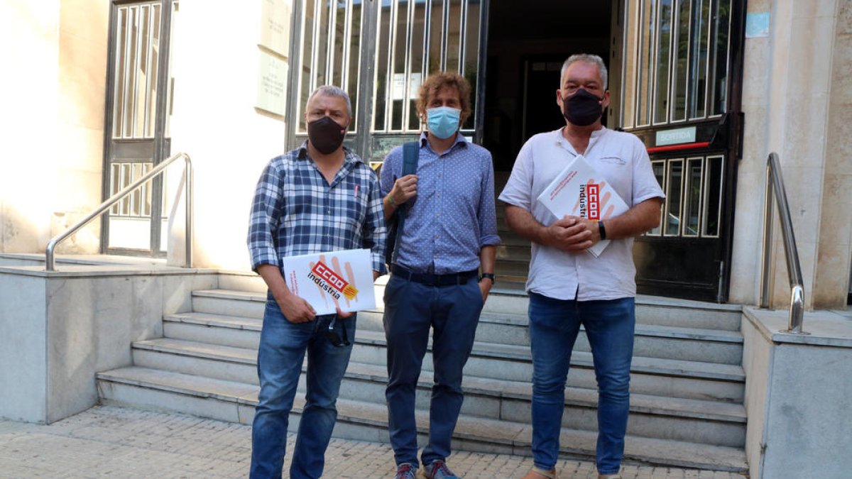 José Manuel Martín, Jonathan Gallego, José Antonio Hernández, IQOXE, CCOO