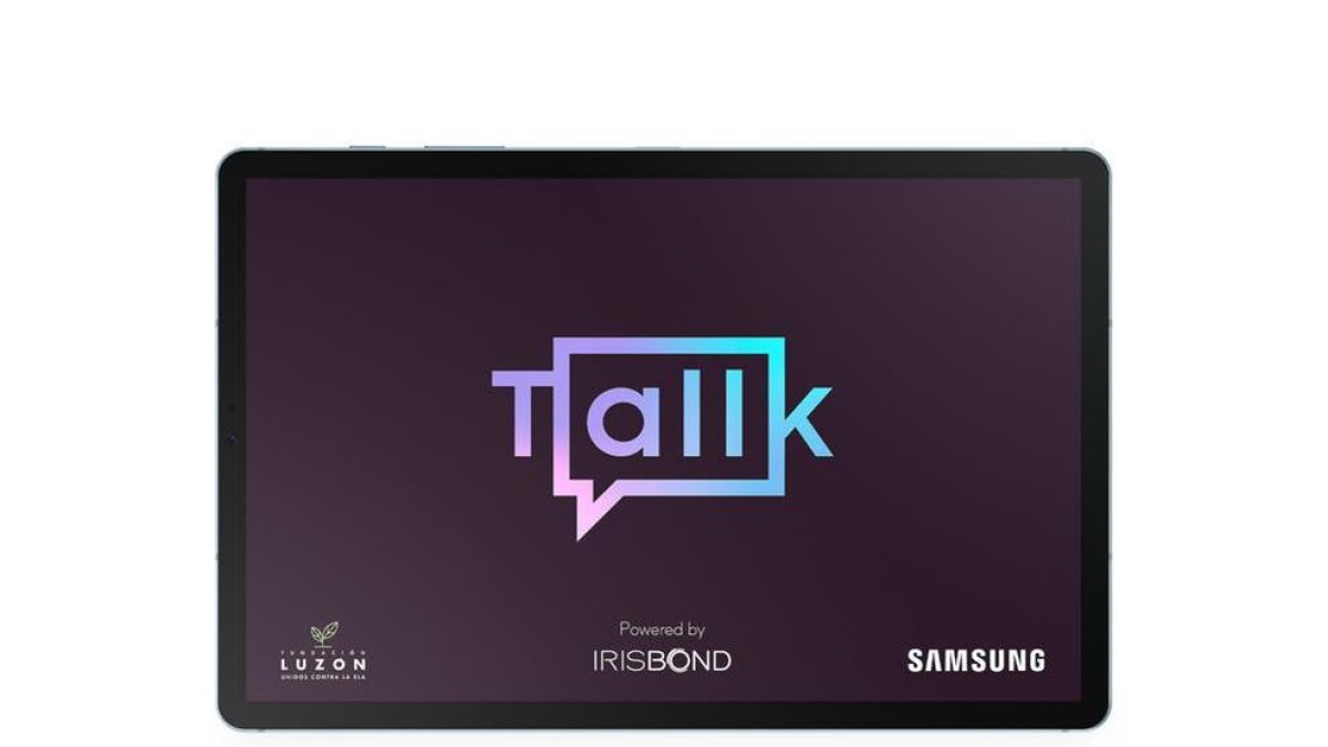 Una aplicación que permite a los pacientes con ELA comunicarse con una tableta|mesilla