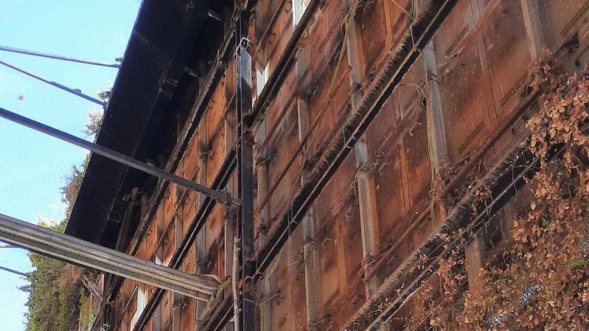 El Ayuntamiento de Tarragona desmontará el Jardín Vertical de la Tabacalera