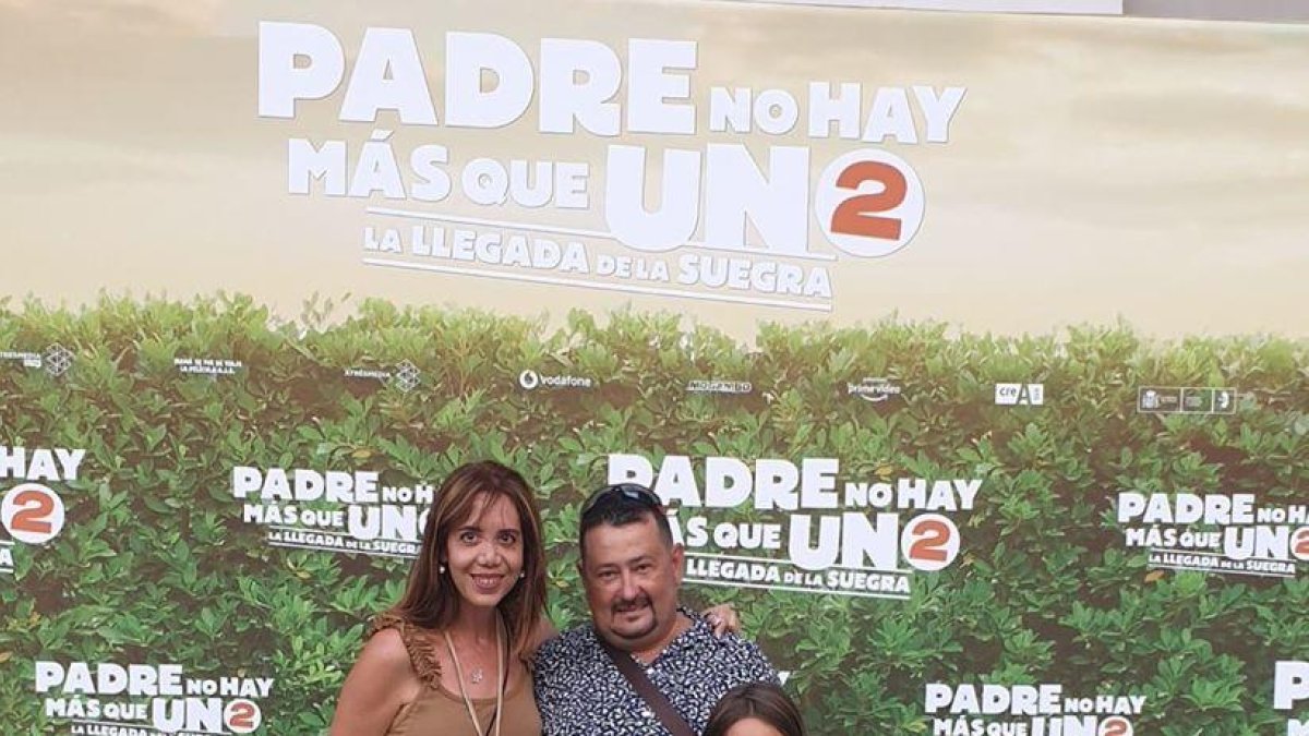 Ingrid Palomares participa en el preestreno de 'Padre no hay más que uno 2'
