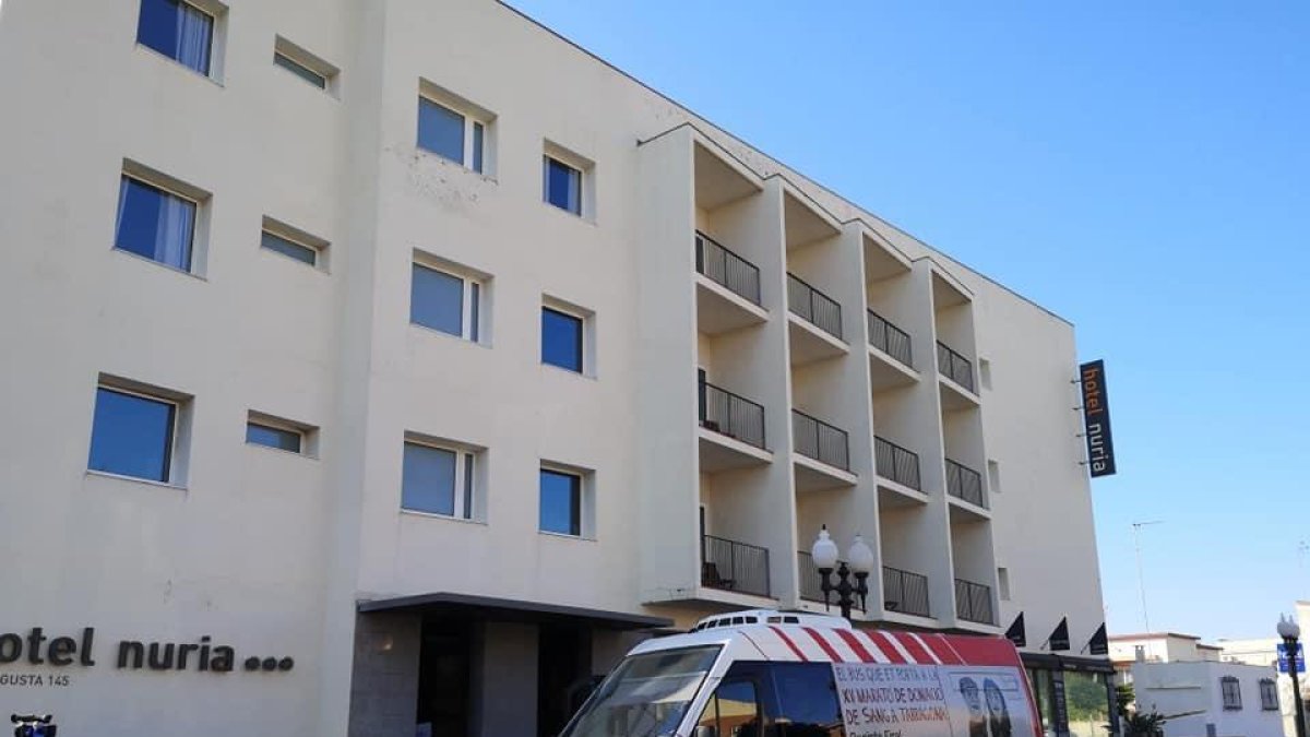 Traslladats a l'Hotel Núria els usuaris de la Residència Llevant