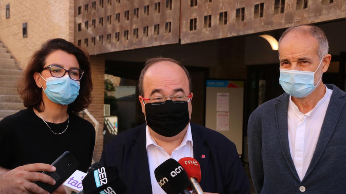 primer secretario PSC, Miquel Iceta, Parlament, Eva Granados, diputado Congreso, Joan Ruiz, Tarragona