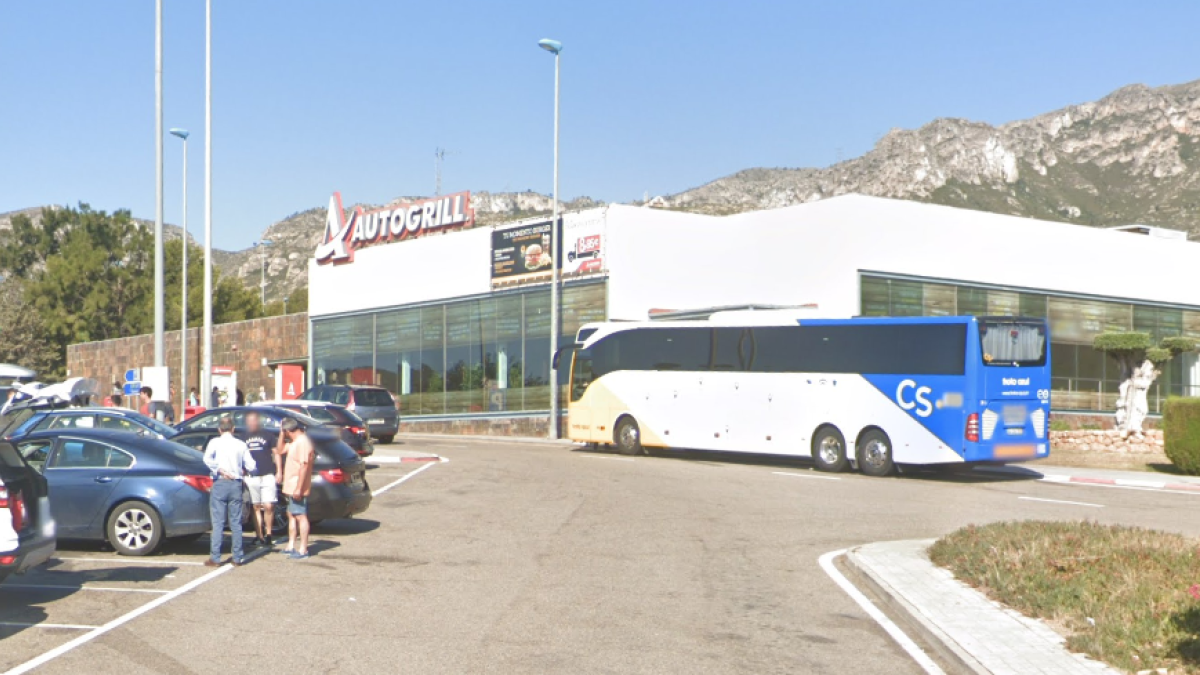 àrea de servei, AP-7, Hospitalet de l'Infant